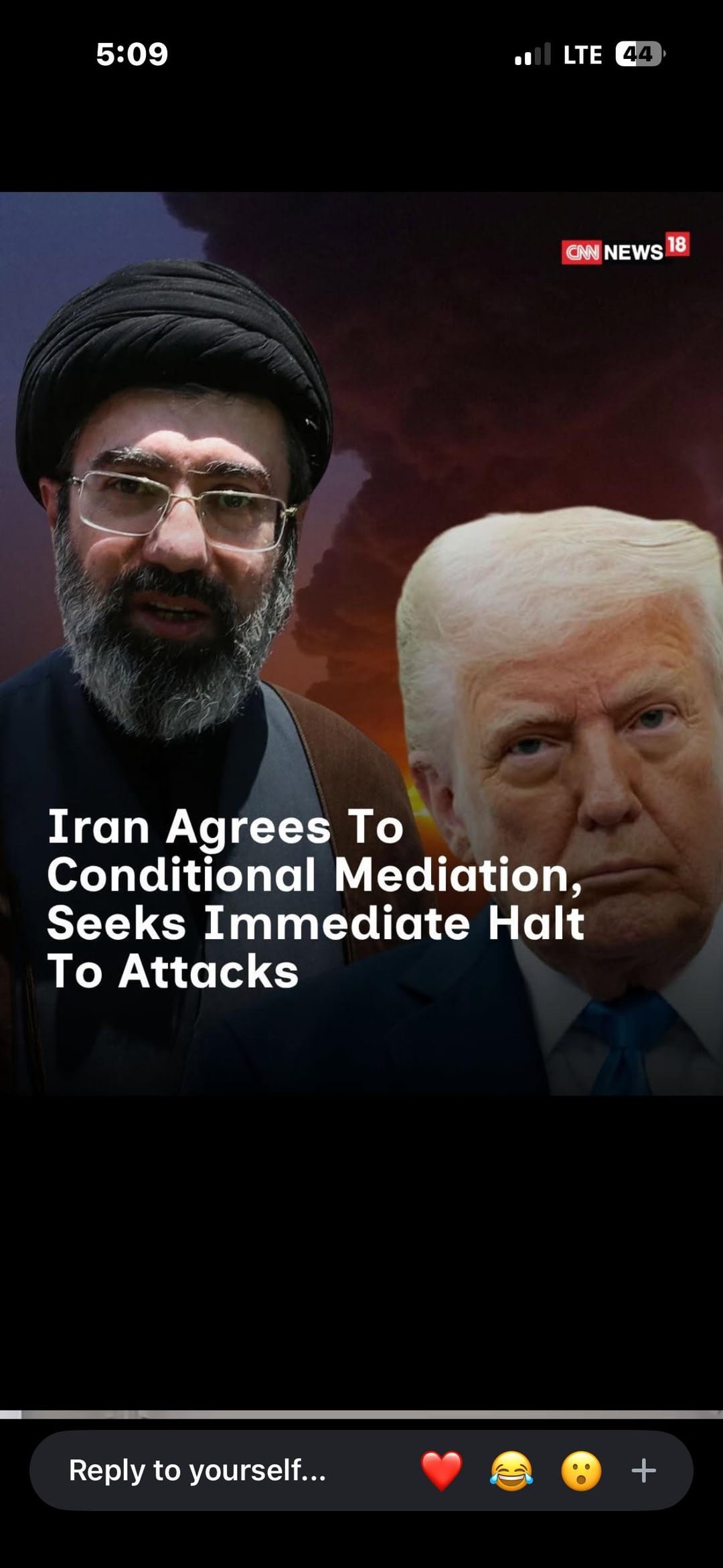 Iran agreed?