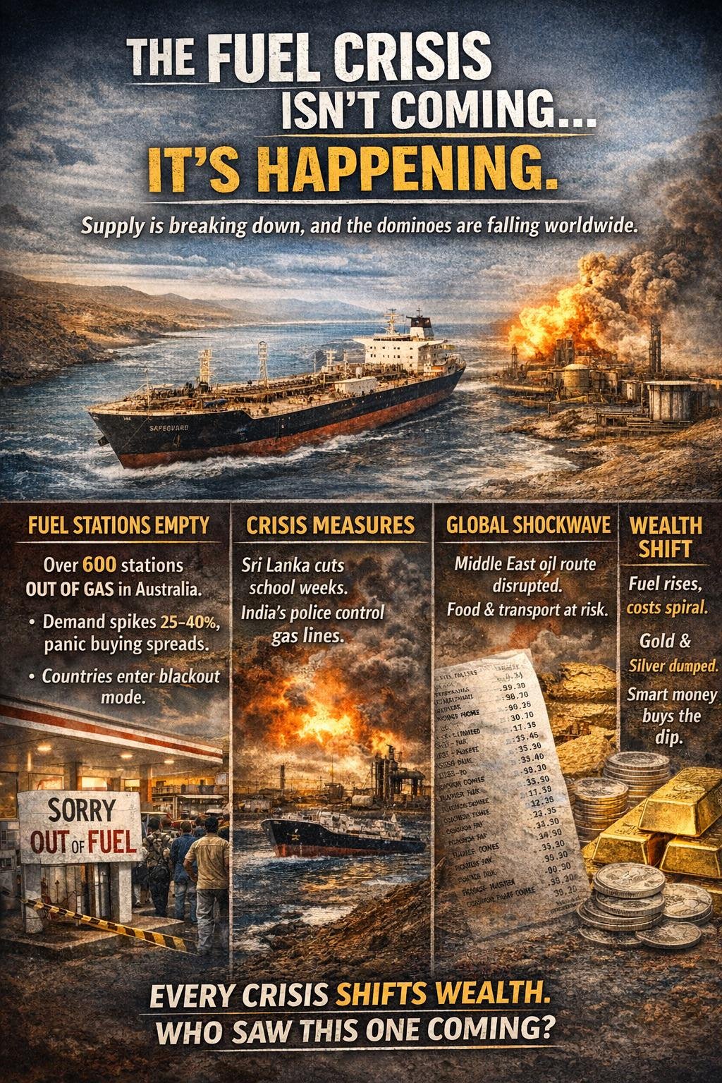 Crisis will hit sooner