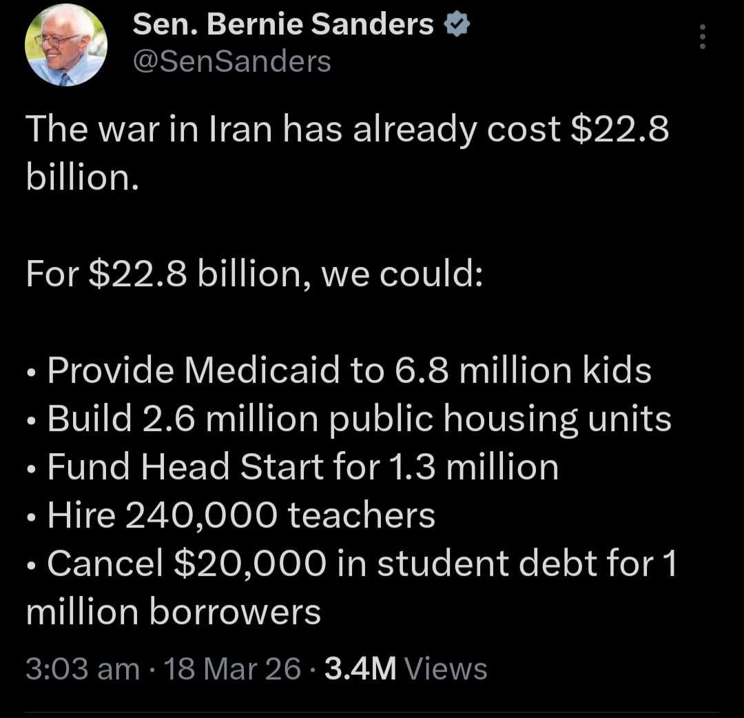 His Views